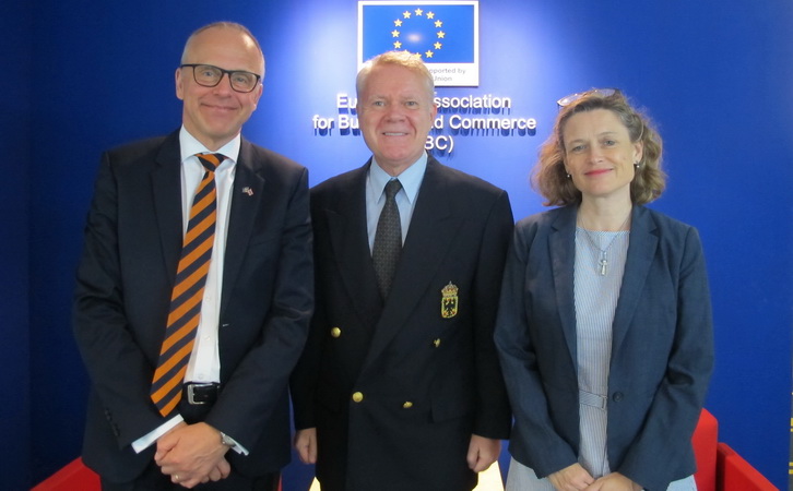 EABC has welcomed the Swedish Ambassador H.E. Mr. Staffan Herrstrom