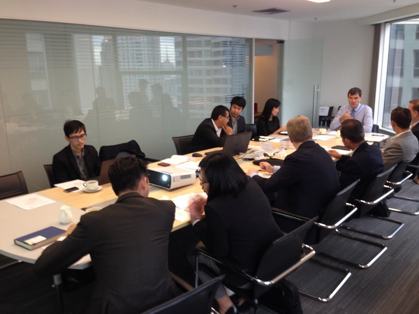 AUTOMOTIVE WORKING GROUP MEETING WITH SPEAKER FROM EVAT