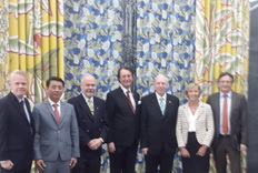 Courtesy Visit to the French Ambassador on 10 February 2016