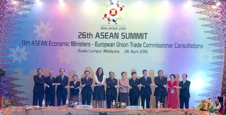 Thirteenth AEM-EU Trade Commissioner Consultations, 26 April 2015, Kuala Lumpur, Malaysia