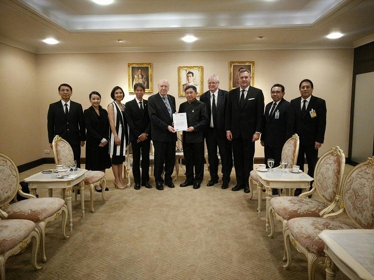 Meeting with Deputy Prime Minister Air Chief Marshal Prajin Juntong