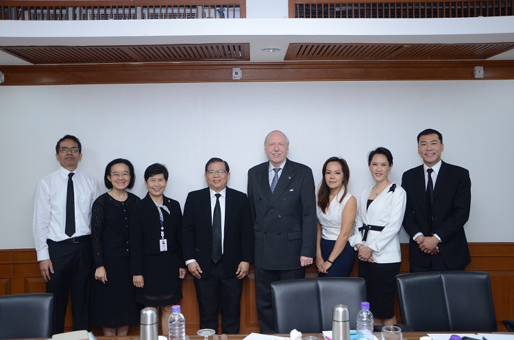 Consultative Meeting With Department of Business Development, Deputy Director General Mr. Samruay Daengduang