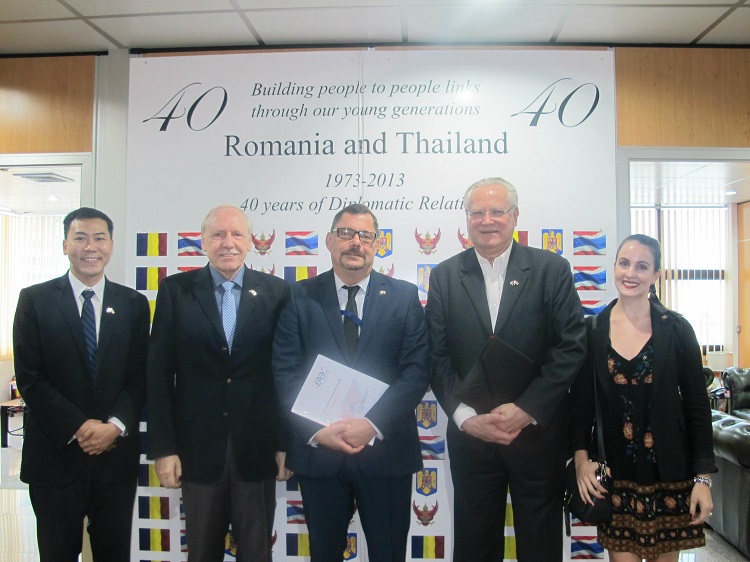 Meeting with Ambassador of Romania