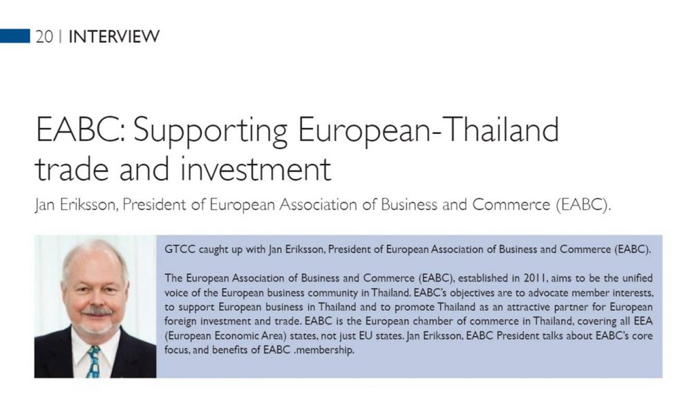 EABC PRESIDENT INTERVIEW BY GTCC