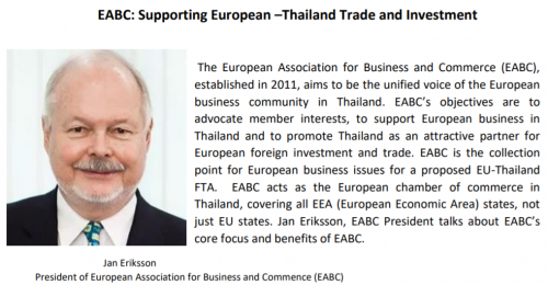 Interview of EABC President in DTCC Newsletter