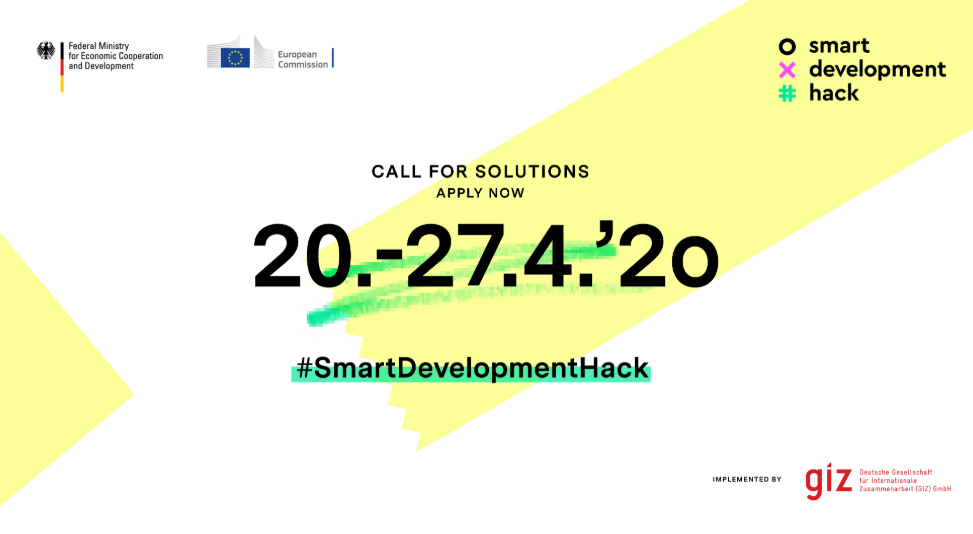 Announcement: Call for Solutions for #SmartDevelopmentHack Announcement: Call for Solutions for #SmartDevelopmentHack