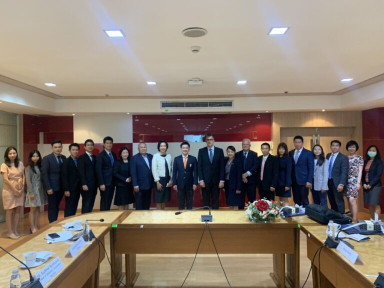 EABC: The courtesy meeting with Mr. Vuttikrai Leewiraphan, Director-General of Department of Intellectual Property, Ministry of Commerce.