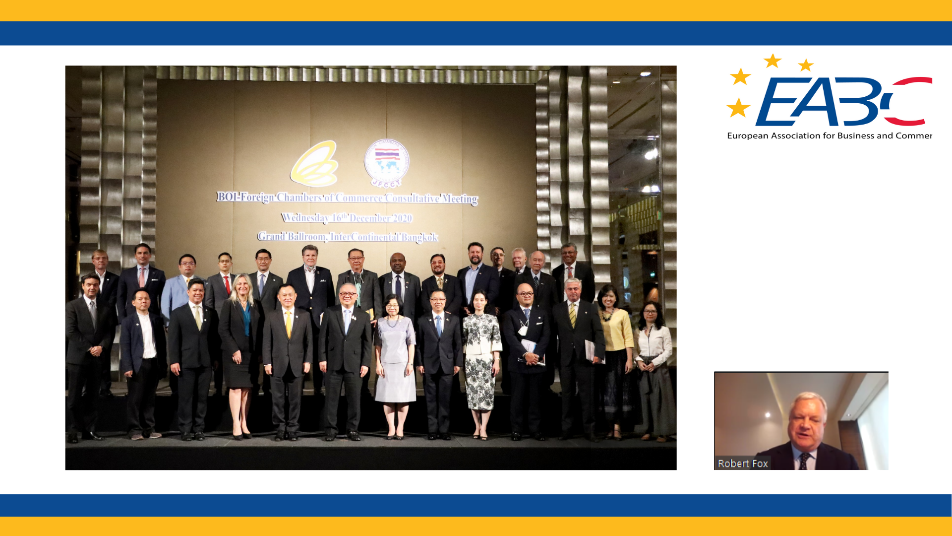 EABC: BOI-Foreign Chambers of Commerce Consultative Meeting