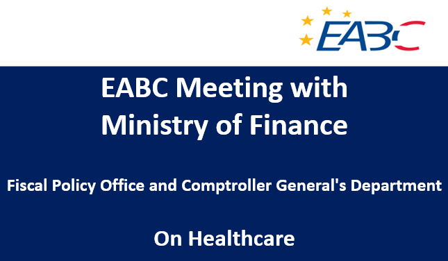 EABC Meeting with Ministry of Finance organised by Fiscal Policy Office on Healthcare