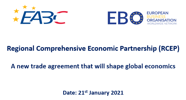 EABC:Webinar on Regional Comprehensive Economic Partnership (RCEP)