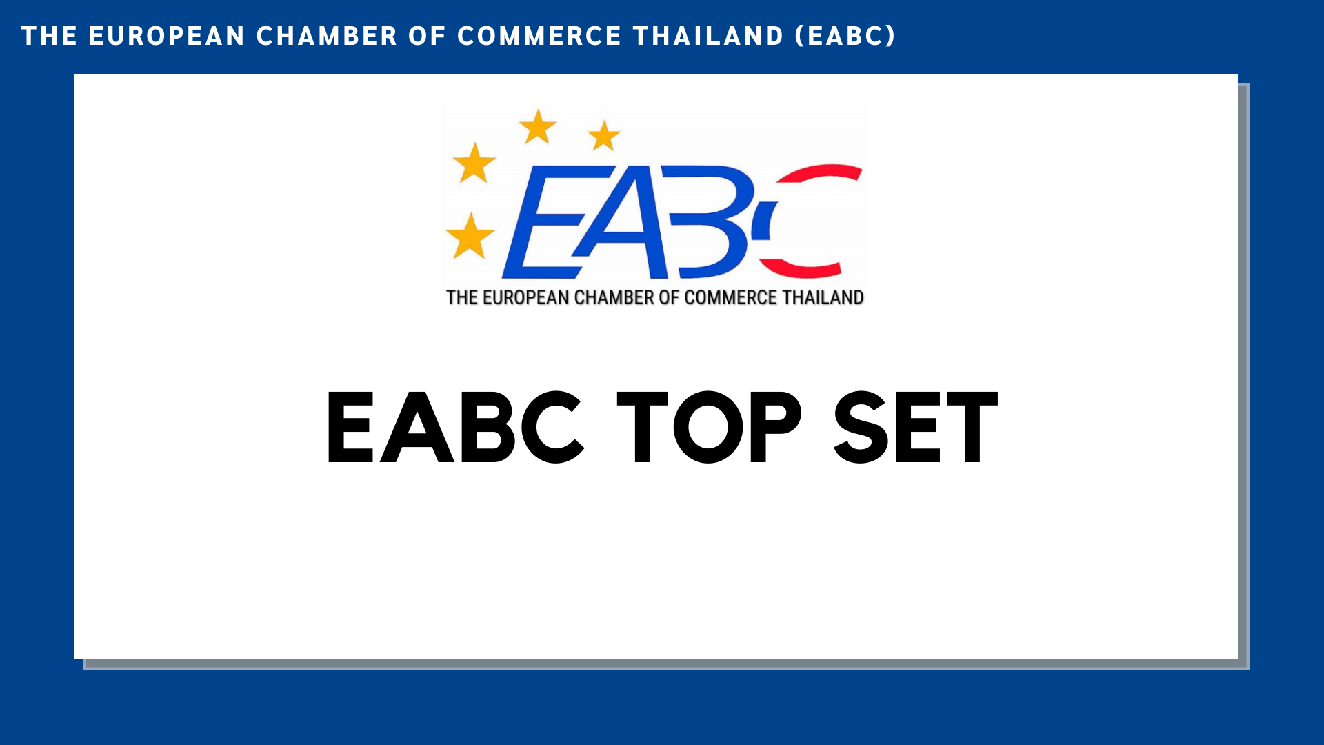 Eabc Top Set Eabc Thailand