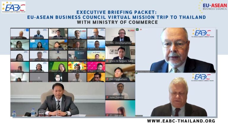 EABC: Thailand Virtual Mission Trip 2021- Ministry of Commerce on 26 November 2021