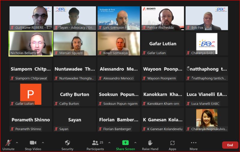 EABC: Cross Sectoral Issues Working Group meeting on 3 March 2022