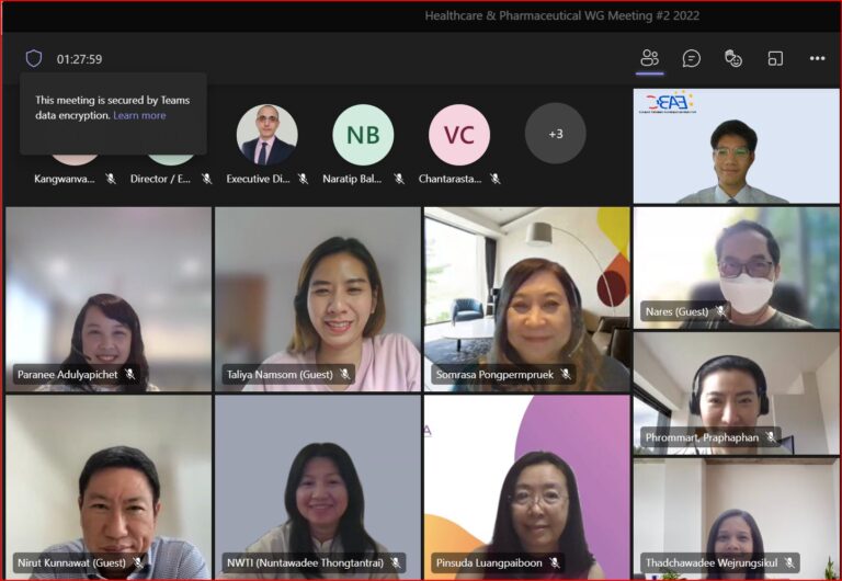 EABC Healthcare and Pharmaceutical Working group on 18 March 2022