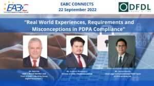 EABC CONNECTS: Real World Experiences, Requirements and Misconceptions in PDPA Compliance