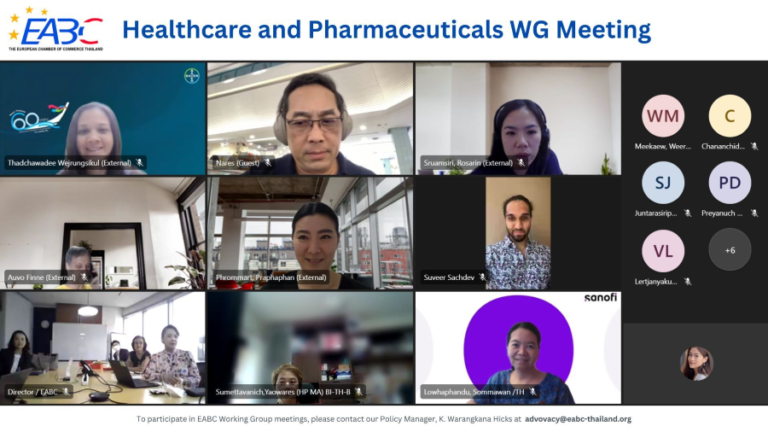 EABC Healthcare and Pharmaceuticals Working Group Meeting