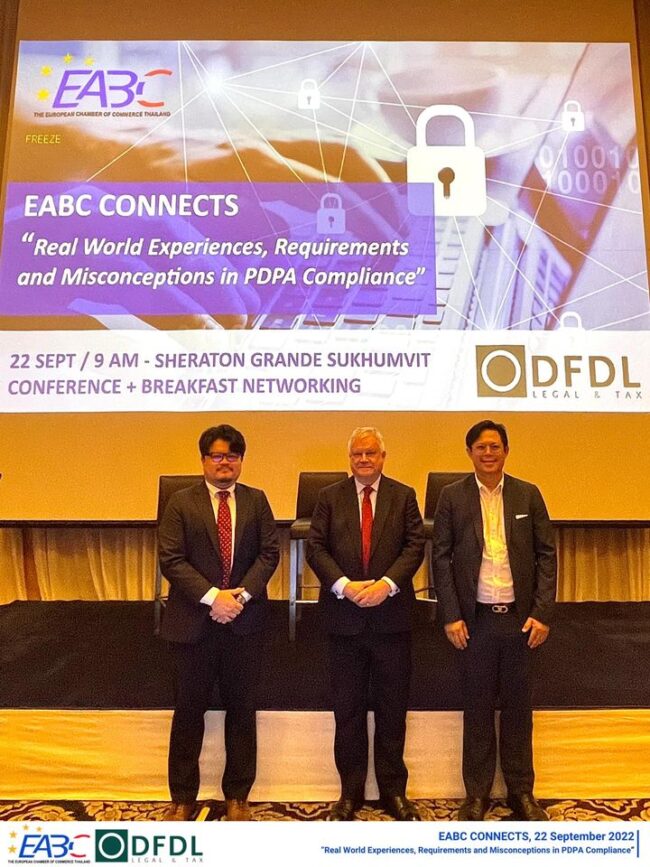 EABC CONNECTS on “Real World Experiences, Requirements and Misconceptions in PDPA Compliance.