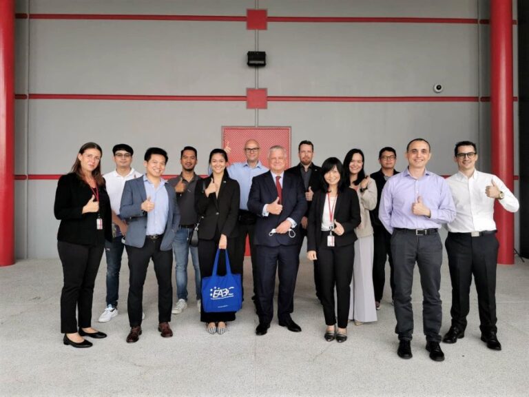 EABC: Digital Economy / ICT Working Group organised a Site Visit of SUPERNAP Thailand at Chonburi