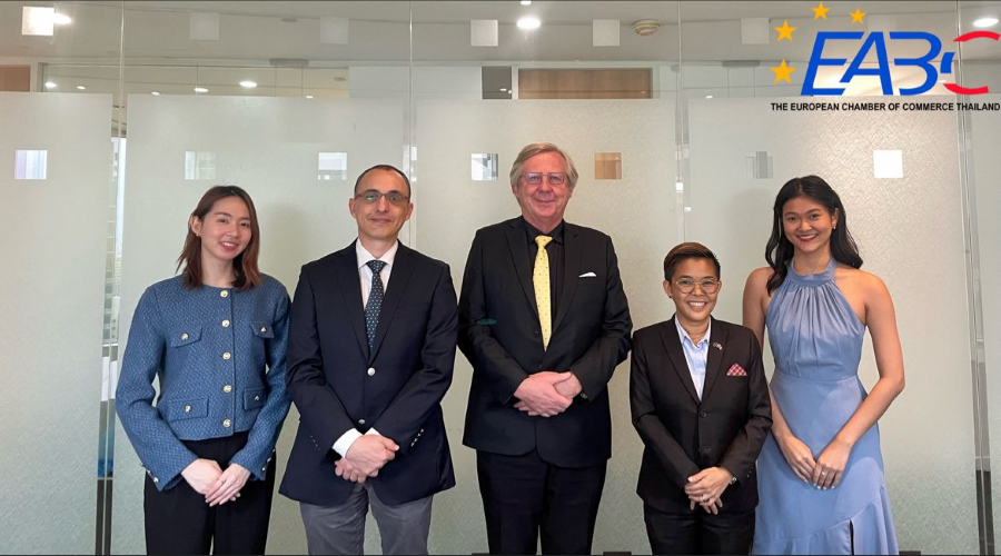 EABC: Meeting with Mr. Eddy De Cuyper, Counsellor Customs from Embassy of Belgium at the EABC Office.