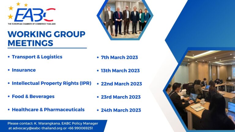 EABC: Upcoming Working Group Meetings 2023!