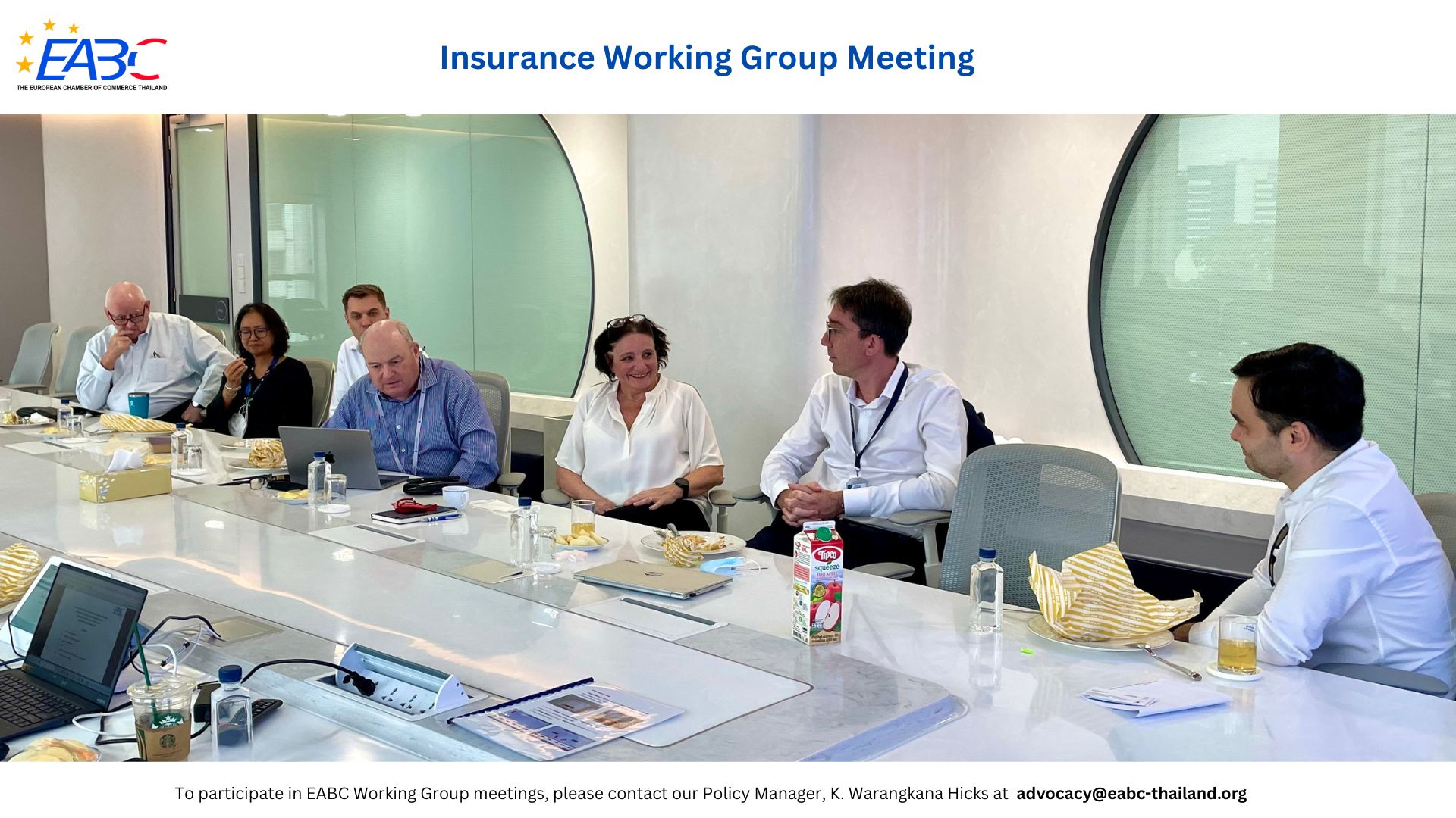 EABC: The Insurance Working Group on18 April 2023. EABC: The Insurance Working Group on18 April 2023.