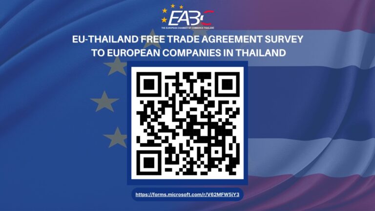 EU-Thailand Free Trade Agreement Survey to European Companies in Thailand