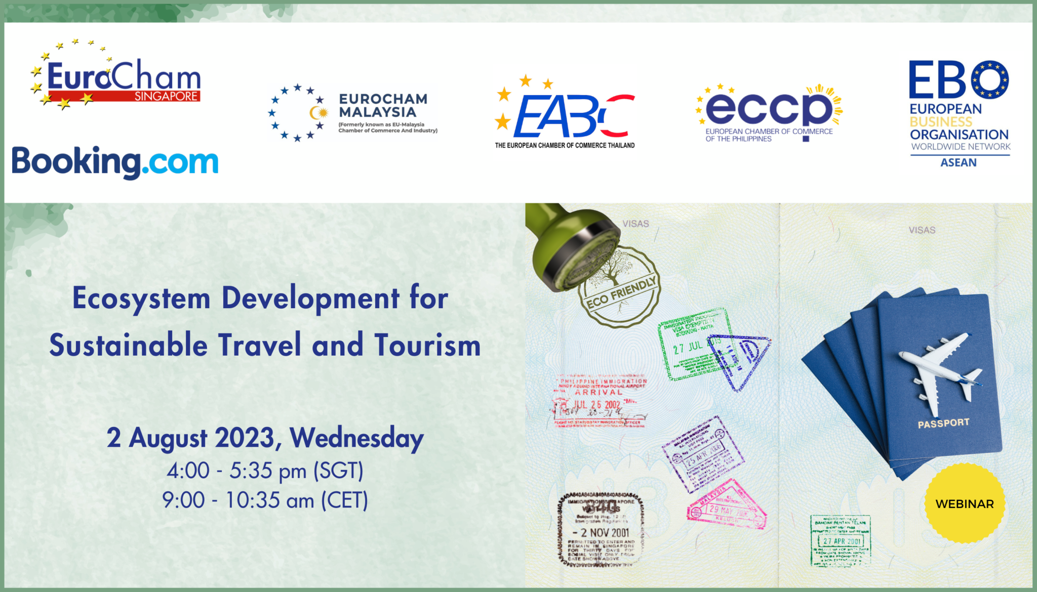 EV23-0802 Ecosystem Development for Sustainable Travel and Tourism