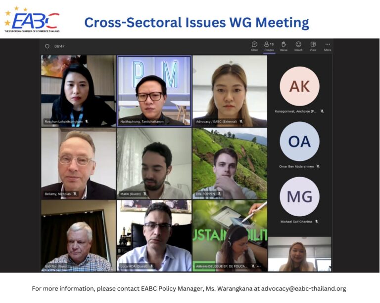 EABC Cross-Sectoral Issues Working Group Meeting #2