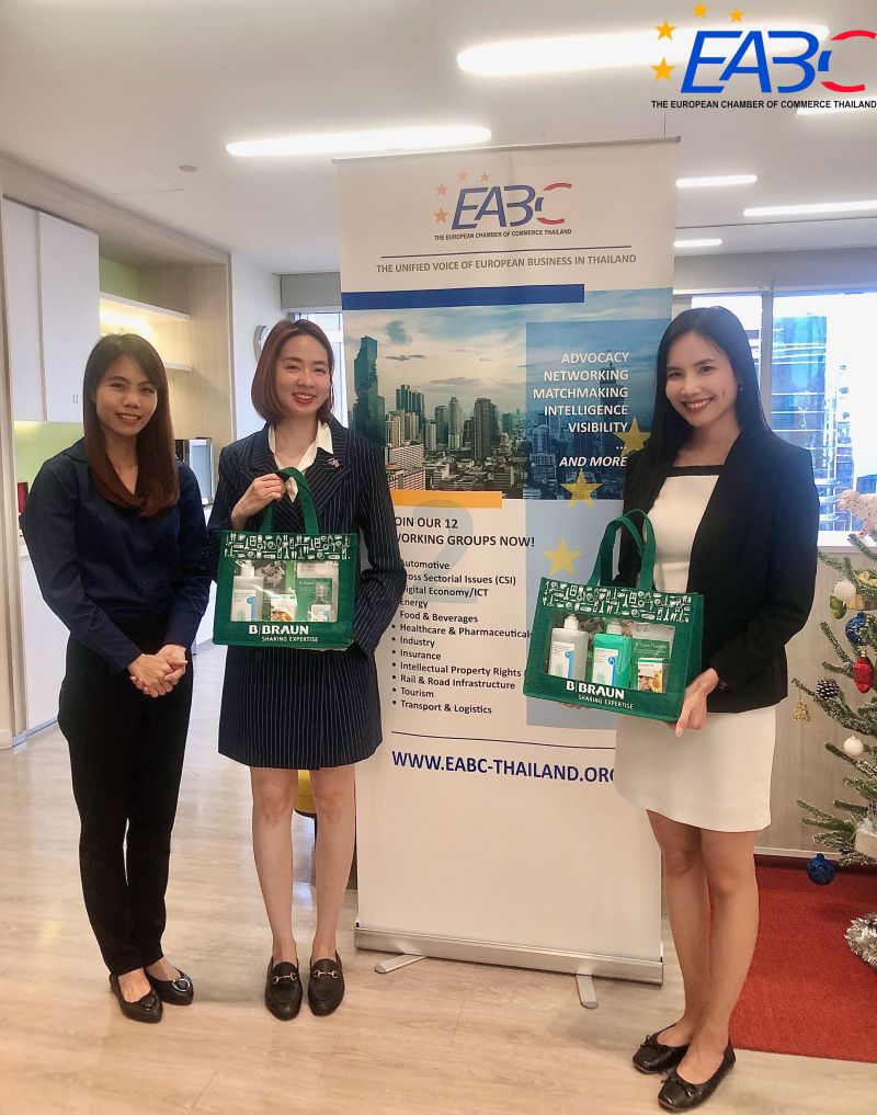 New Year gifts from B. Braun (Thailand) Ltd.