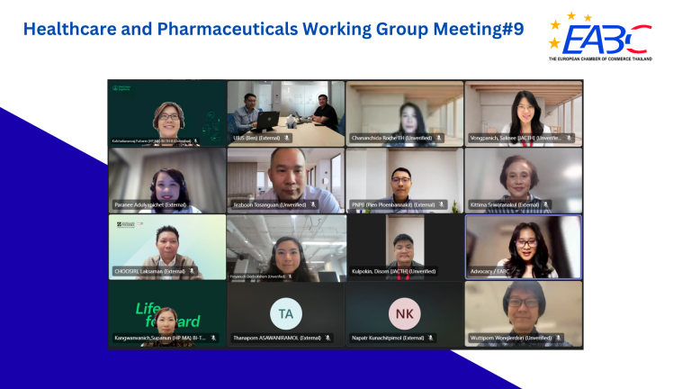 EABC – Healthcare & Pharmaceuticals Working Group Meeting #9 2025