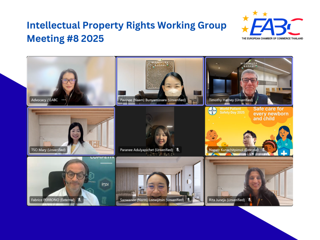 EABC - Intellectual Property Rights Working Group #8 Meeting