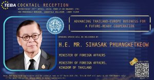 Thai-European Business Association (TEBA) Cocktail Reception 2026