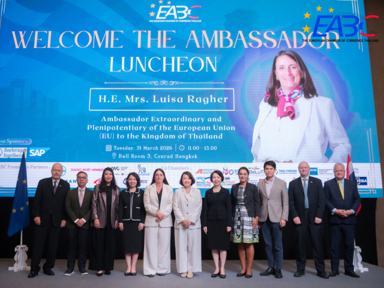 EABC Luncheon: Welcome and Dialogue with the EU Ambassador to Thailand Recap
