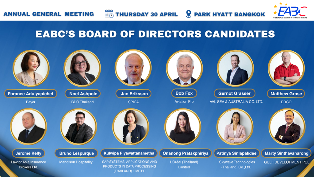 Candidates for EABC’s Board of Directors 2026