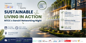 Sustainable Living in Action: NTCC x Sansiri Networking Night