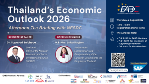EABC Thailand's Economic Outlook 2026: Afternoon Tea Briefing with NESDC