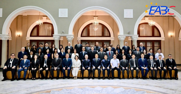 EABC / EU-ABC Mission Trip – Courtesy visit to H.E. Anutin Charnvirakul at Government House.