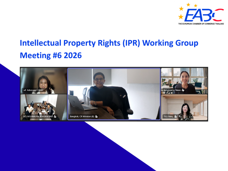 EABC – Intellectual Property Rights Working Group Meeting #6