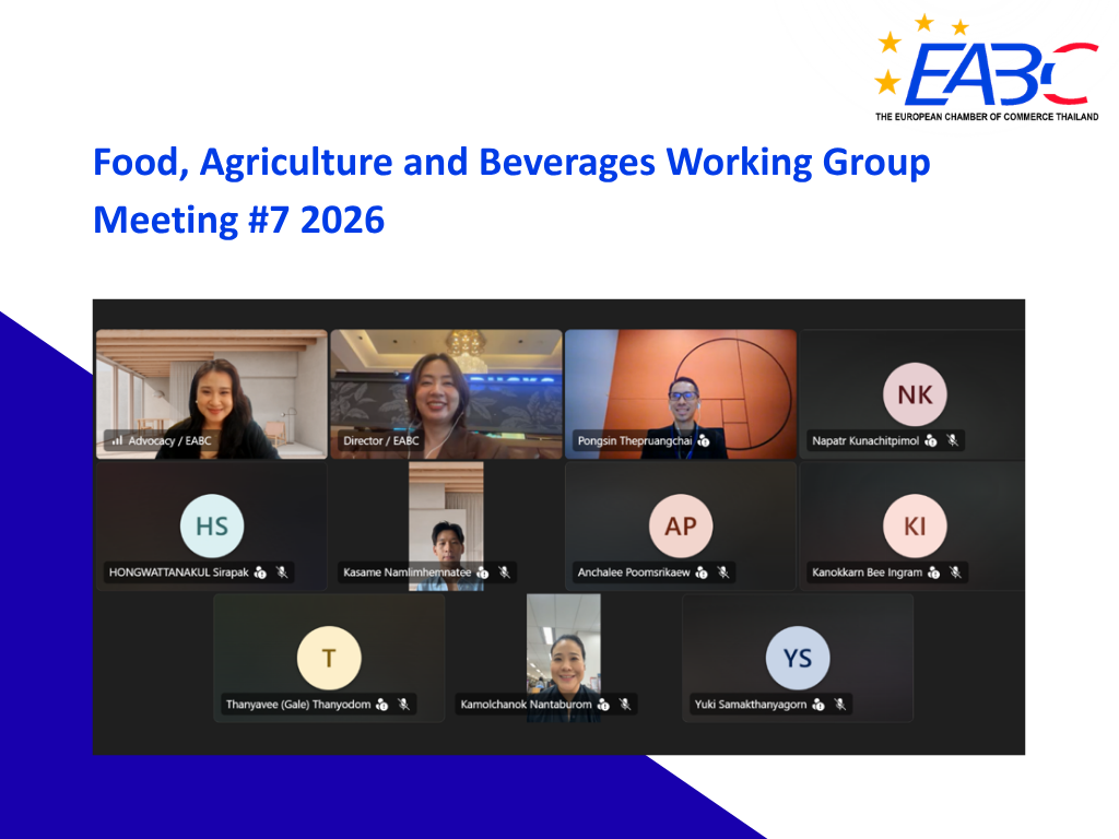EABC - Food, Agriculture, and Beverages (FAB) Working Group Meeting #7