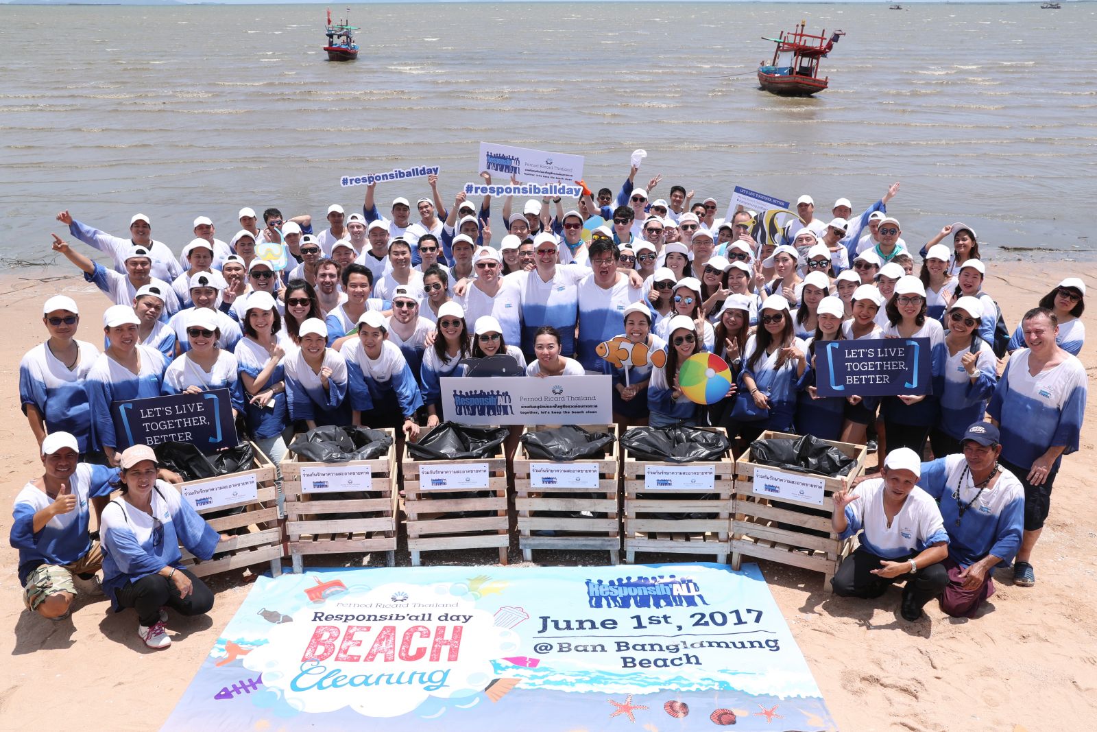 Pernod Ricard employees join forces to conserve the ocean with the 7th “Pernod Ricard Responsib’All Day”