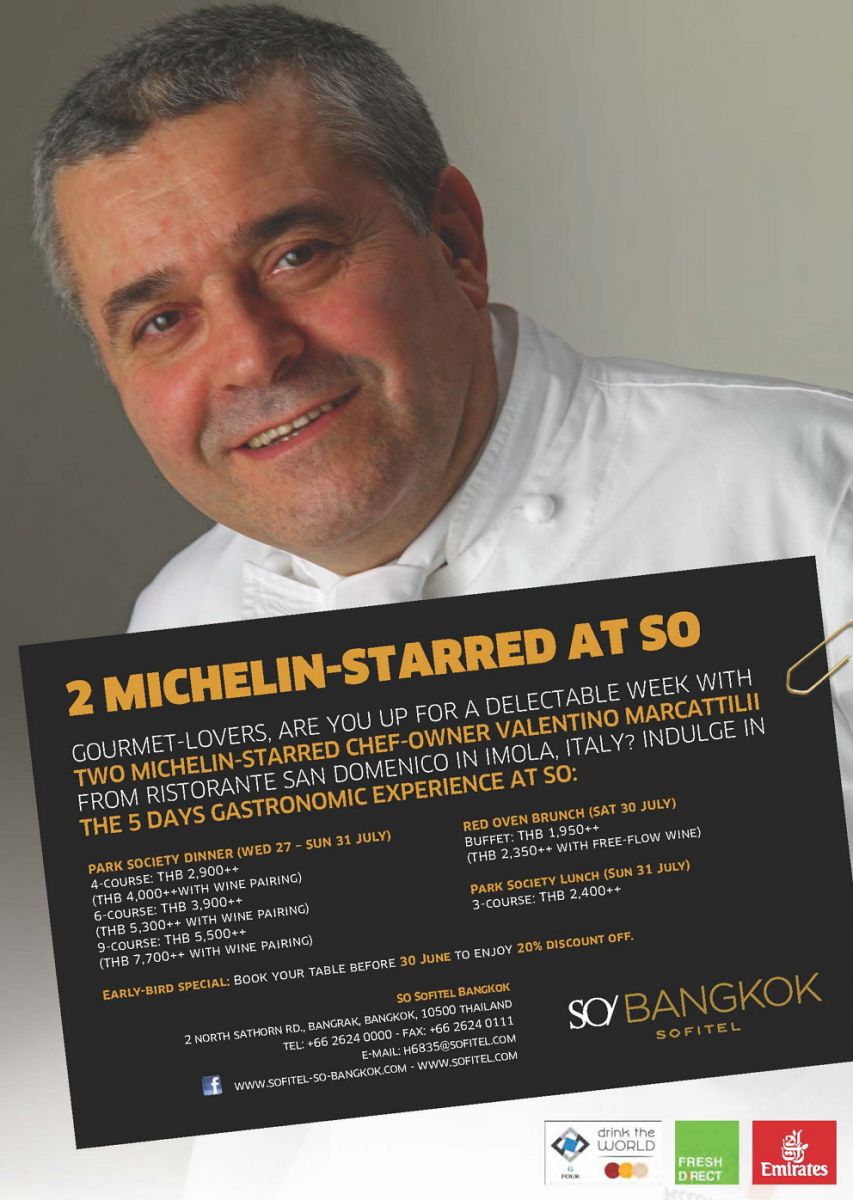 Sofitel So Bangkok: Two Michelin-starred at SO