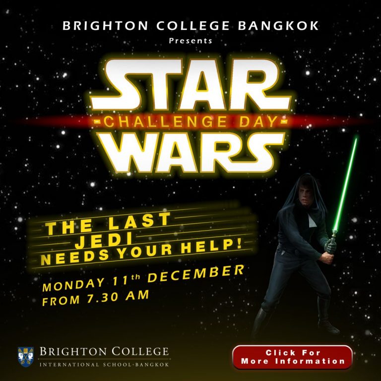 Star Wars Challenge Day at Brighton College Bangkok
